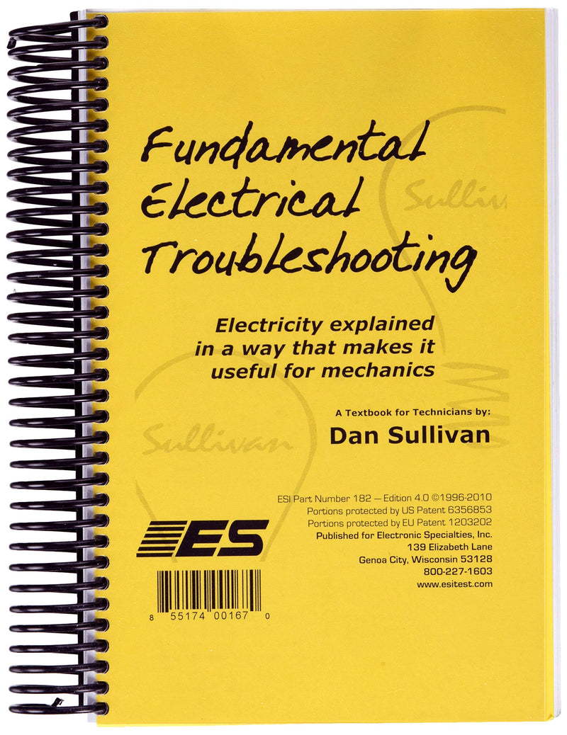 LOADpro Electronic Specialties 182 Fundamental Electrical Troubleshooting Book