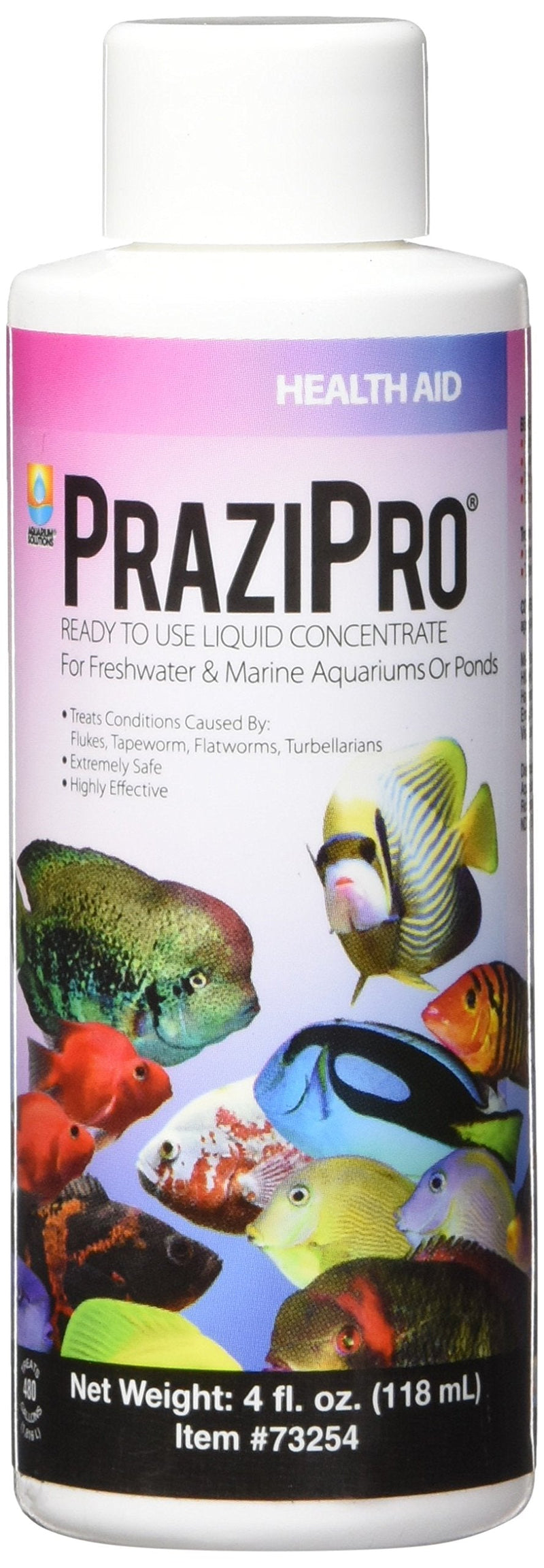 Hikari Usa AHK73254 fish Prazipro for Aquarium, 4-Ounce 4 fl. oz.