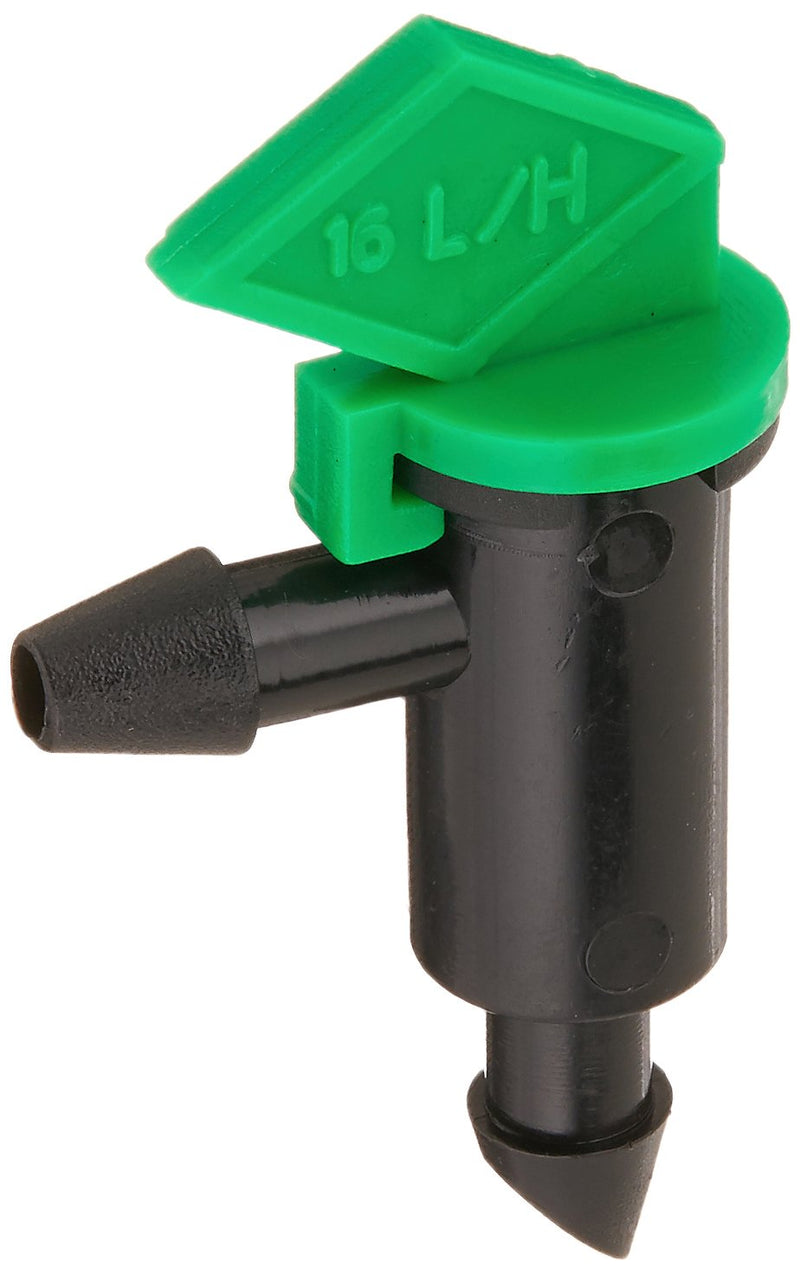 Orbit 65201 1/4" Barb 4 GPH Drip Irrigation Flag Dripper/Emitter, 10 Pack
