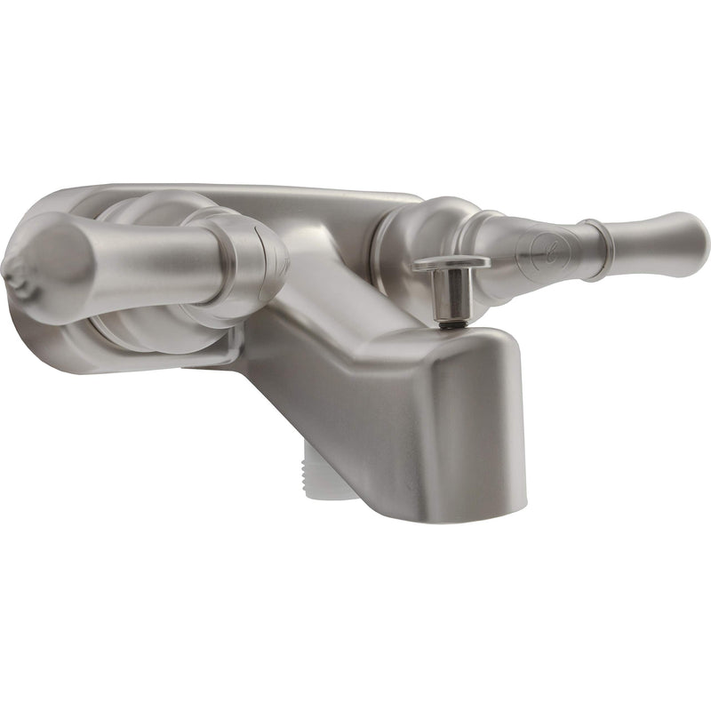 Dura Faucet DF-SA110C-SN RV Tub, Shower Faucet Valve Diverter with Classical Handles (Brushed Satin Nickel) Brushed Satin Nickel