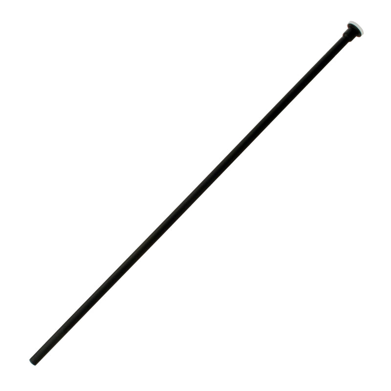 Westbrass 3/8" x 20" Brass Flat Head Toilet Supply Riser, Oil Rubbed Bronze, D124-12 1 Pack
