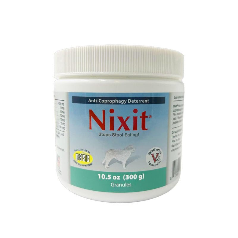 Nixit Stool-Eating Preventative for Dogs - Vitamin B Supplement - Chicken Liver and Natural Fish Flavored Powder - 10.5 oz - PawsPlanet Australia
