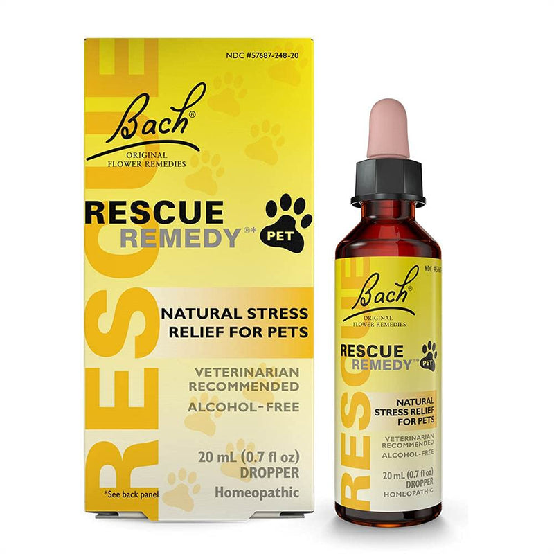 Bach Flower Essences Rescue Remedy Pet 20 Ml (2 Pack) - PawsPlanet Australia