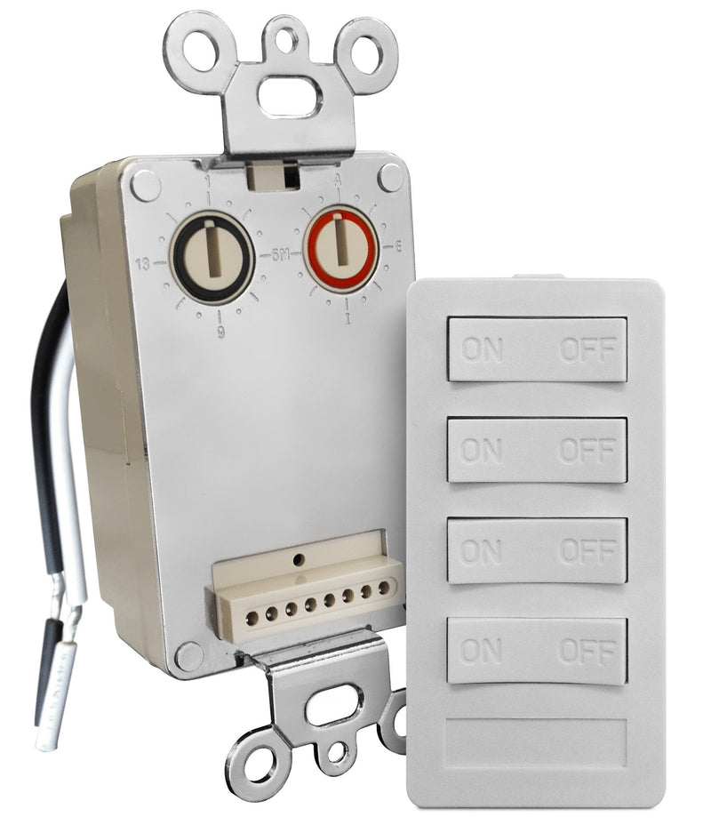 PRO 4-Button Keypad Plus Transmitter Base Kit (XPT4-W-NS)