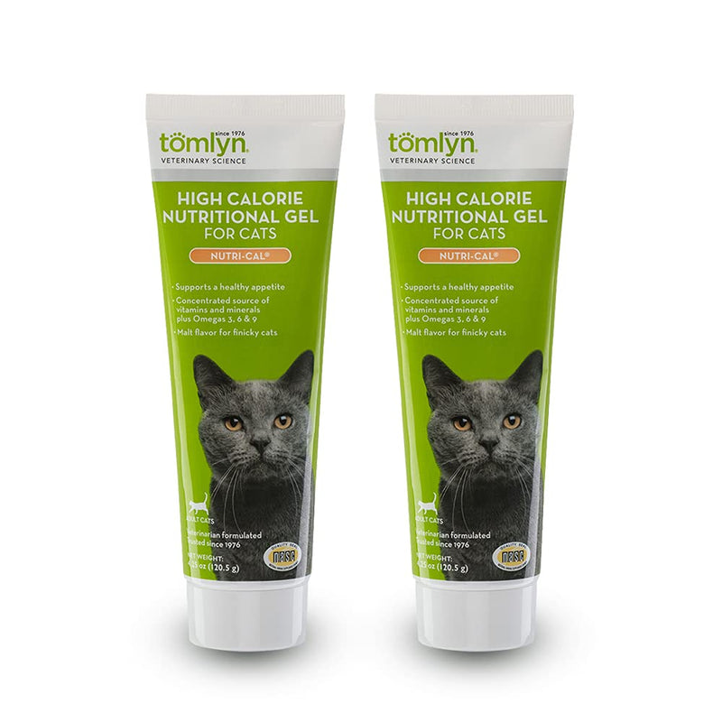 2-Pack Nutri-Cal for Cats High Calorie Dietary Supplement, 4.25-Ounce Tube - PawsPlanet Australia