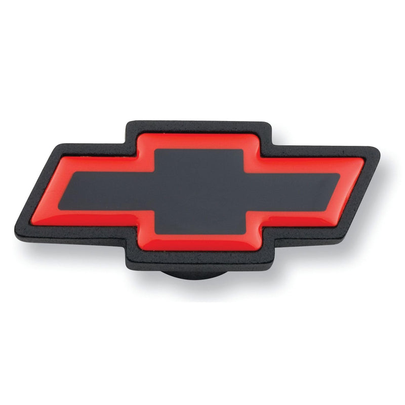 Proform 141-369 Black Crinkle Air Cleaner Wing Nut with Red Bowtie Logo for 1/4-20" Thread