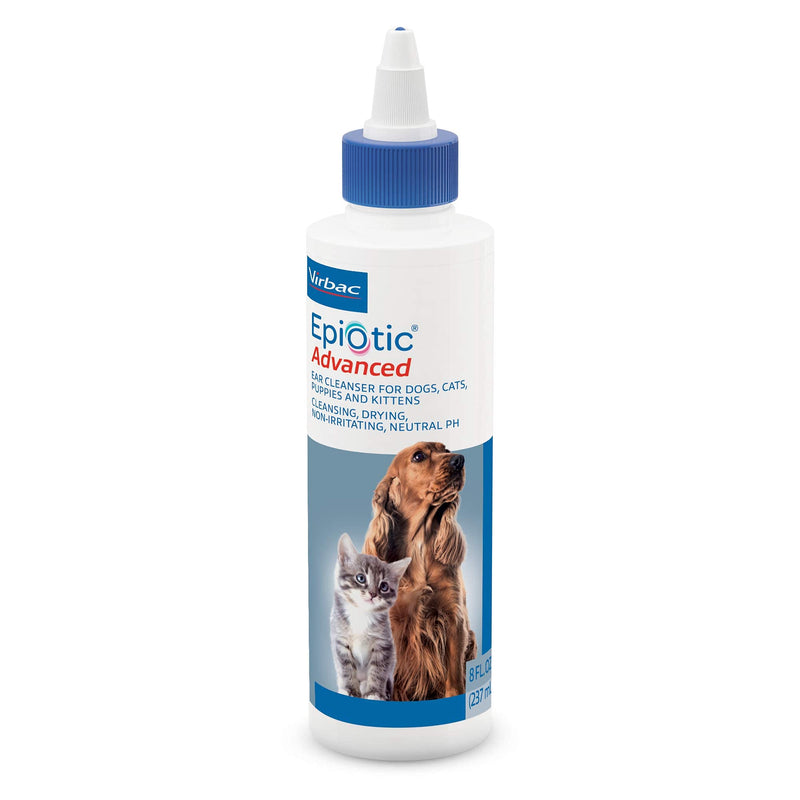 Virbac Epi-Otic Advanced Ear Cleaner, 8 oz - PawsPlanet Australia