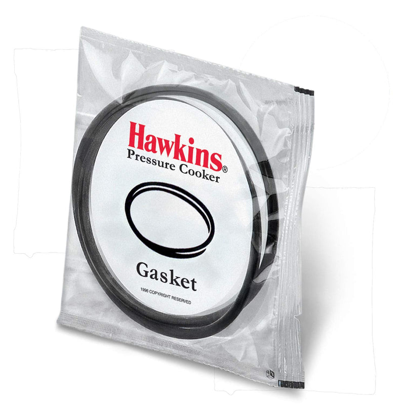 Hawkins Gasket for 3.5 to 8-Liter Pressure Cooker Sealing Ring, Medium, Black
