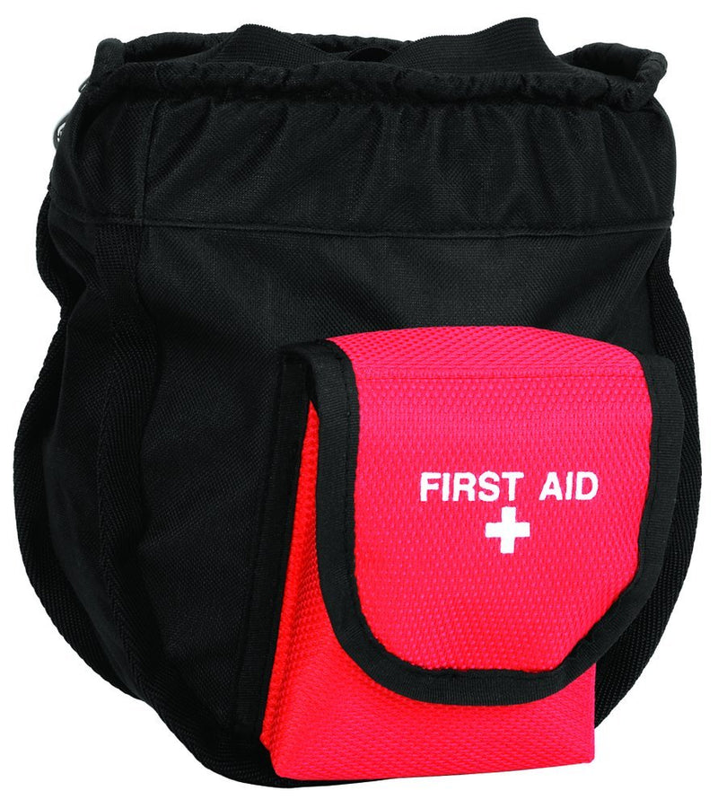 Weaver Leather Arborist Ditty/First Aid Bag , Black/Red - PawsPlanet Australia
