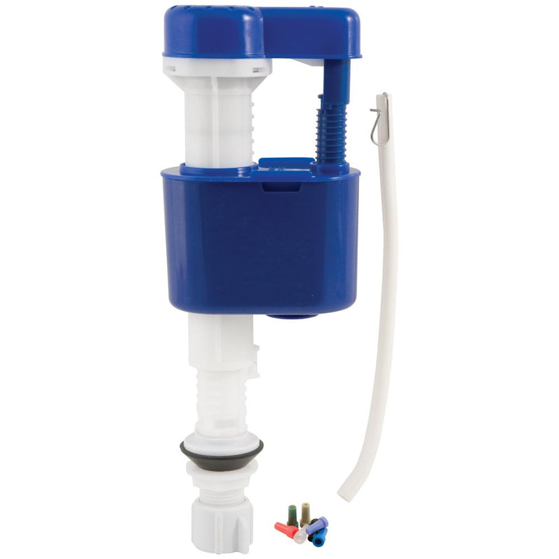PlumbCraft Quick Shut-off Adjustable Flush Toilet Fill Valve Assembly 7030911, Toilet Fill Valve Replacement Kit for Toilets, Ideal Toilet Accessory for Toilet Repair, DIY Pump and Plumbing Equipment 4.1 x 13.25 x 2.5 inches