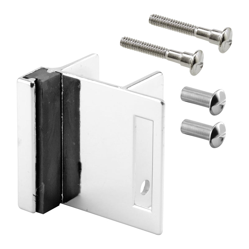 Prime-Line 656-6482 Strike and Keeper, 1-1/4 in., Inswing, with Fasteners, Chrome (Single Pack)