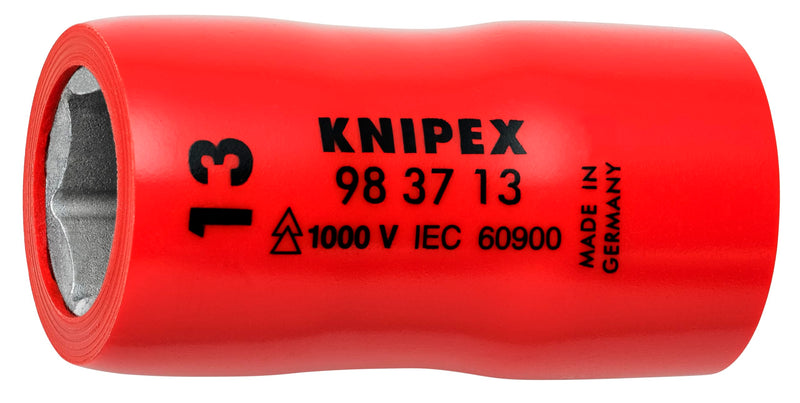 KNIPEX 98 37 13 3/8 1,000V Insulated 13 mm Hexagon Socket