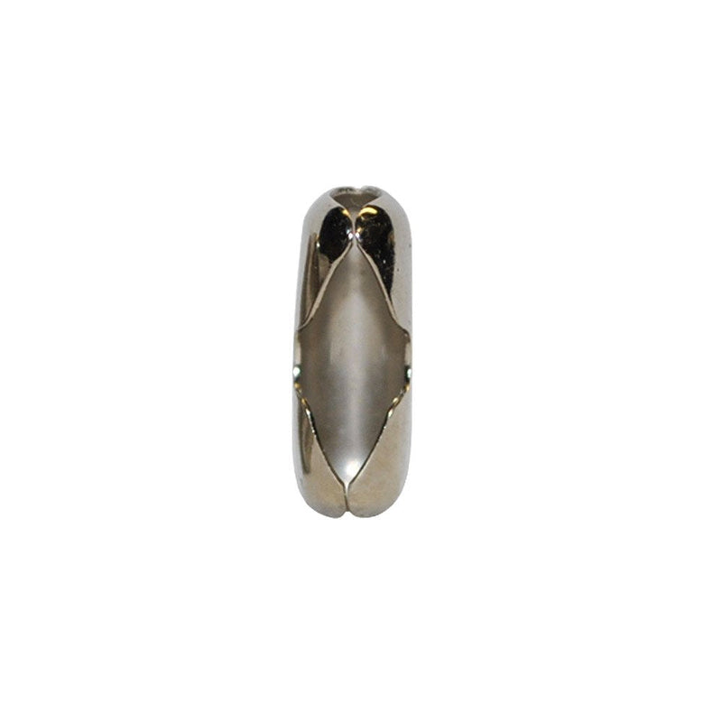Number 3 Connectors Nickel Plated Brass 100 Count