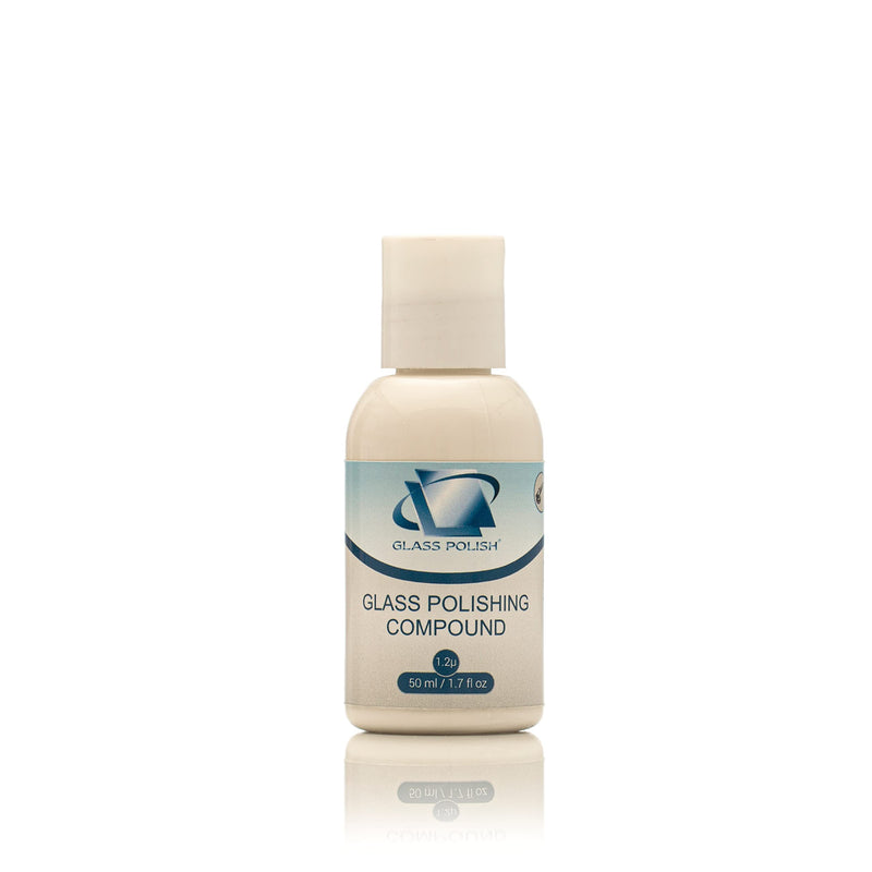 Glass Polish 14003 Glass Polishing Compound for Professional Polishing of All Glass Surfaces - 1.2 microns – 1.7 Oz