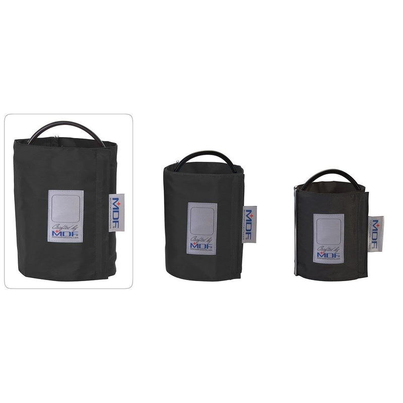 MDF Instruments Latex-Free Thigh Replacement Blood Pressure Monitor Cuff - Single Tube - Black (MDF2090471-11)