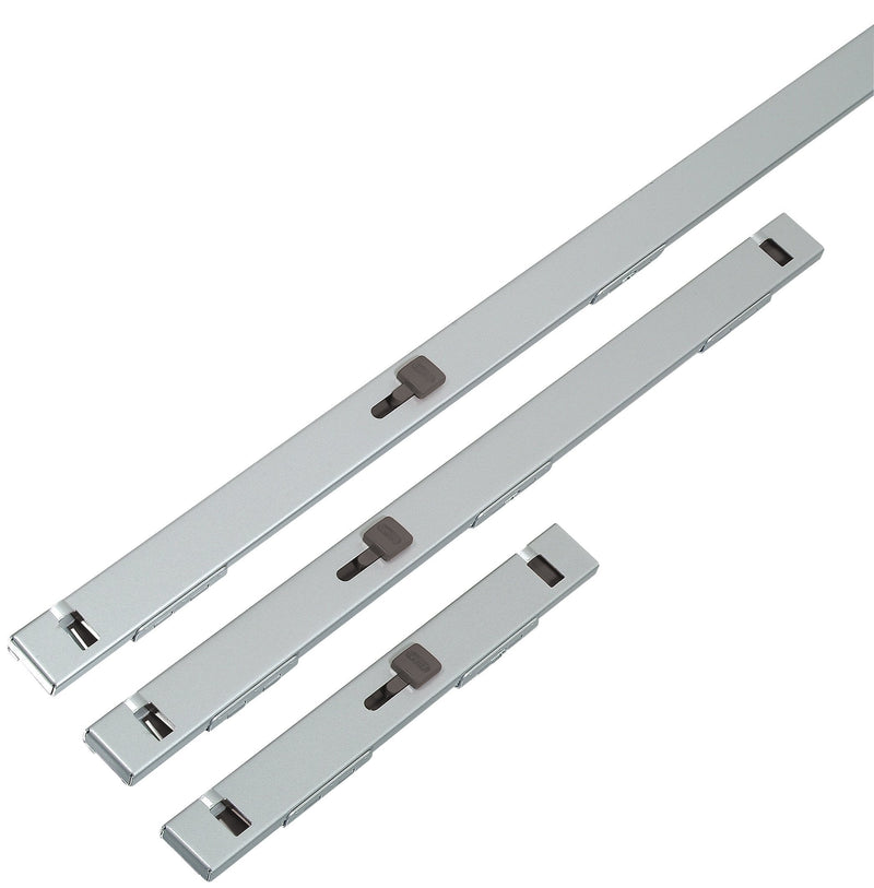 ABUS File Bar, 34 1/2" Length for 3 Drawers, Gray 3 Drawer