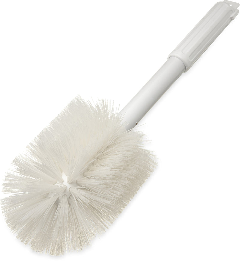 SPARTA Industial Tank Brush Pipe Brush, Drain Brush with Handle for Commercial Kitchens, Polyester, 5 Inch, White