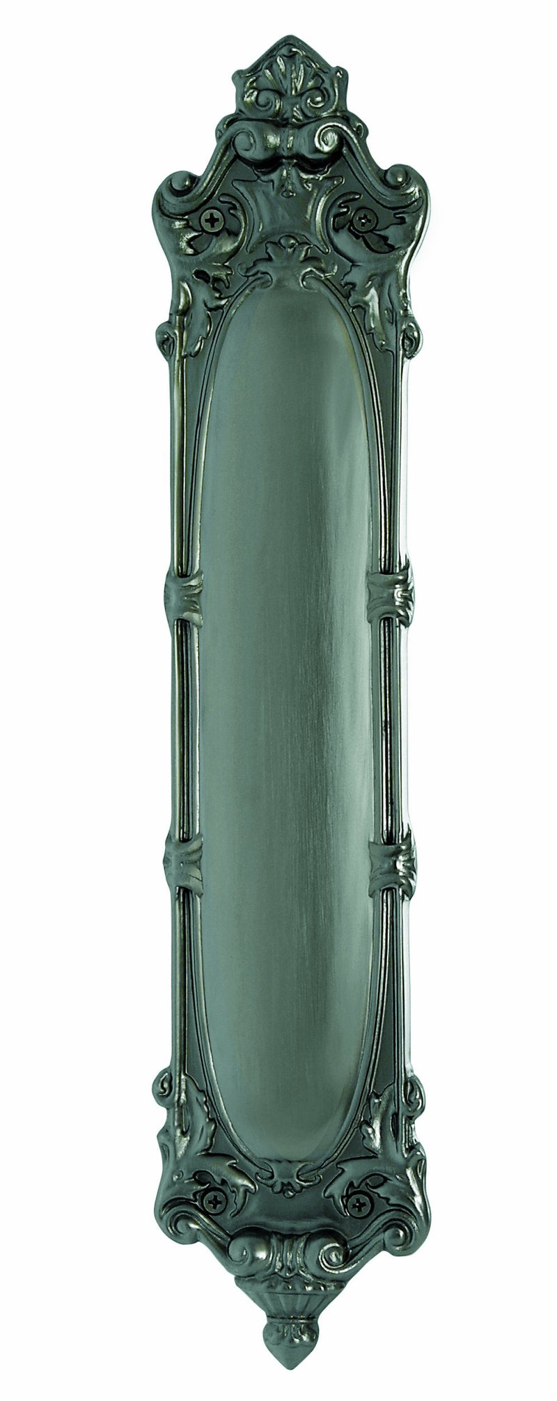 Nostalgic Warehouse Louis Push Plate, Satin Nickel