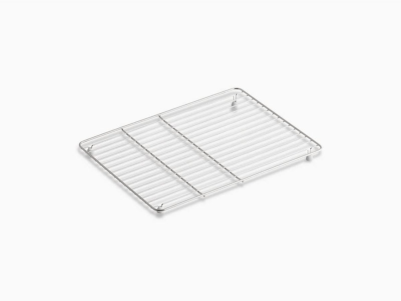 KOHLER K-6237-ST Riverby Left-Hand Sink Rack, Stainless Steel 1.00 x 18.56 x 14.13 inches