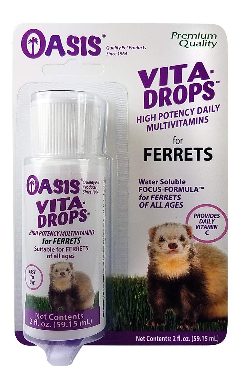 OASIS #80059 Ferret Vita-Drop Vitamins, 2-Ounce - PawsPlanet Australia