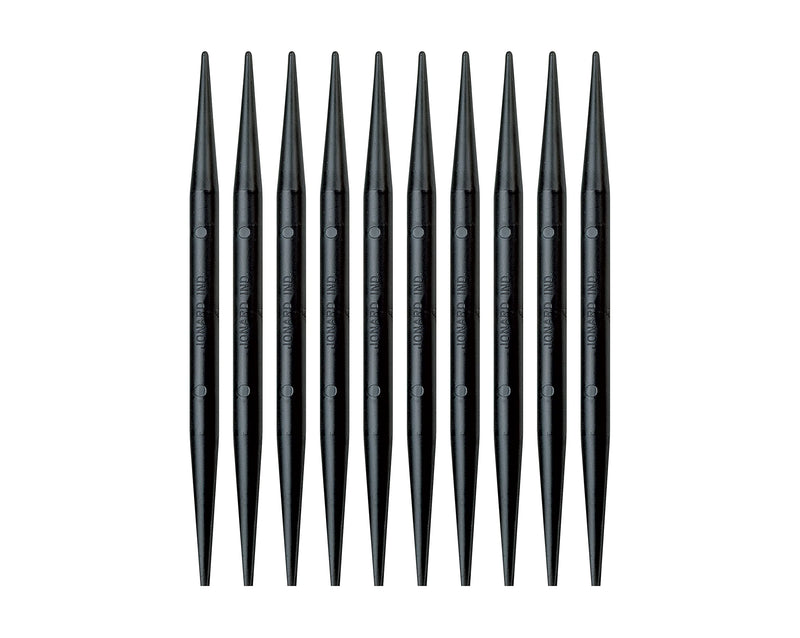 Jonard AT-3112/10 Plastic Double Ended Pencil Type Spudger, 5/16" Diameter x 6" Length (Pack of 10) Pointed & Slotted 6" (152 mm)