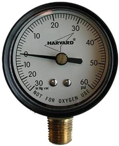 American Granby IPCG360454L 0.25 x 4.5 in. Vacuum Steel Pressure Gauge