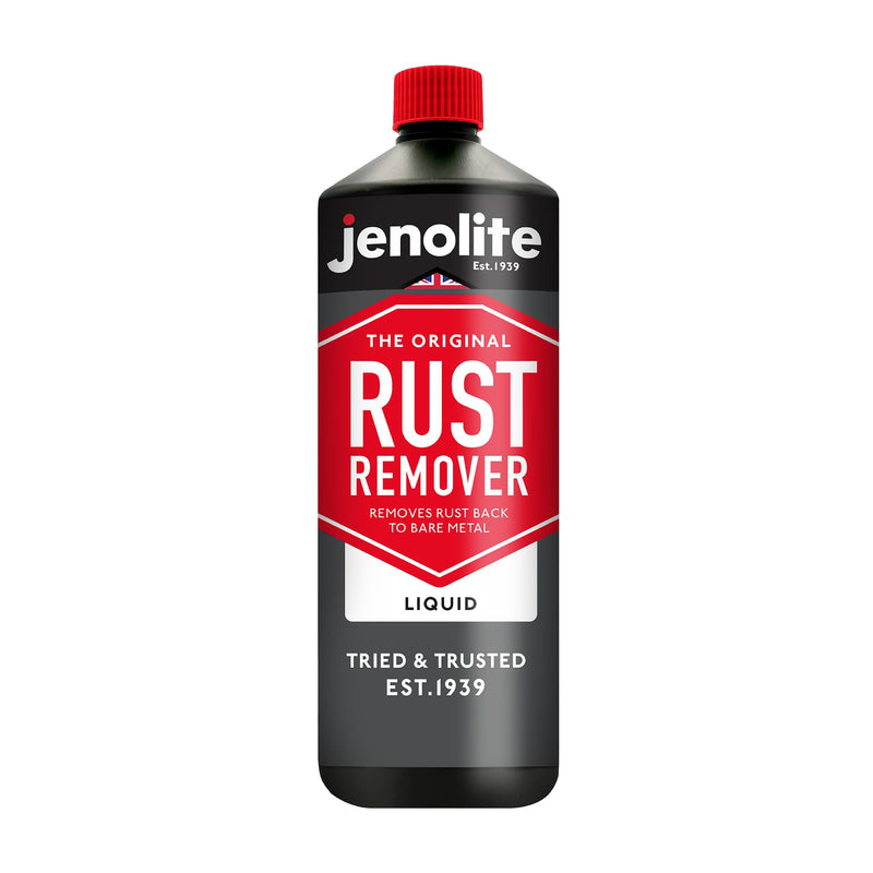 JENOLITE Rust Remover Liquid, Fast Acting Formula, Industrial Strength 1x33.8oz 33.8 Fl Oz (Pack of 1)