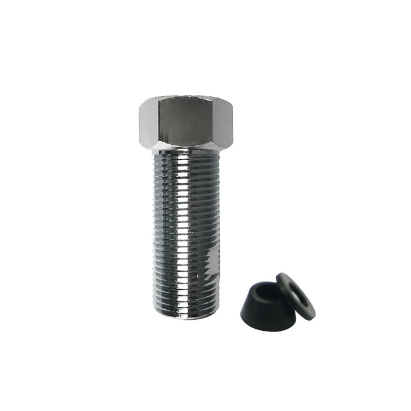 Kingston Brass KSEXTNUT Brass Extension Nut 1/2" Shank, 2-9/16", Polished Chrome