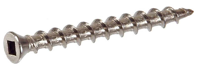 Hillman 47784 7-Inch x 1-5/8-Inch Stainless Steel Trim Screw with Square Drive, 1-Pound