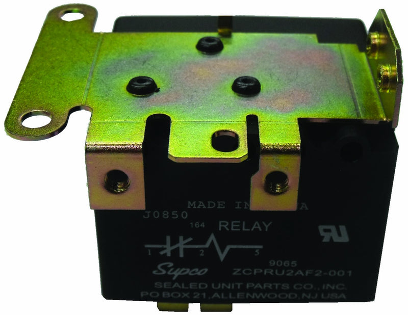 Supco 9064 Potential Relay, 35 A at 277 VAC Contact Rating, 50/60 hz Cycle, 395 V Continuous Coil Voltage, 260/275 Pick-Up Min/Max, 120 Drop Max
