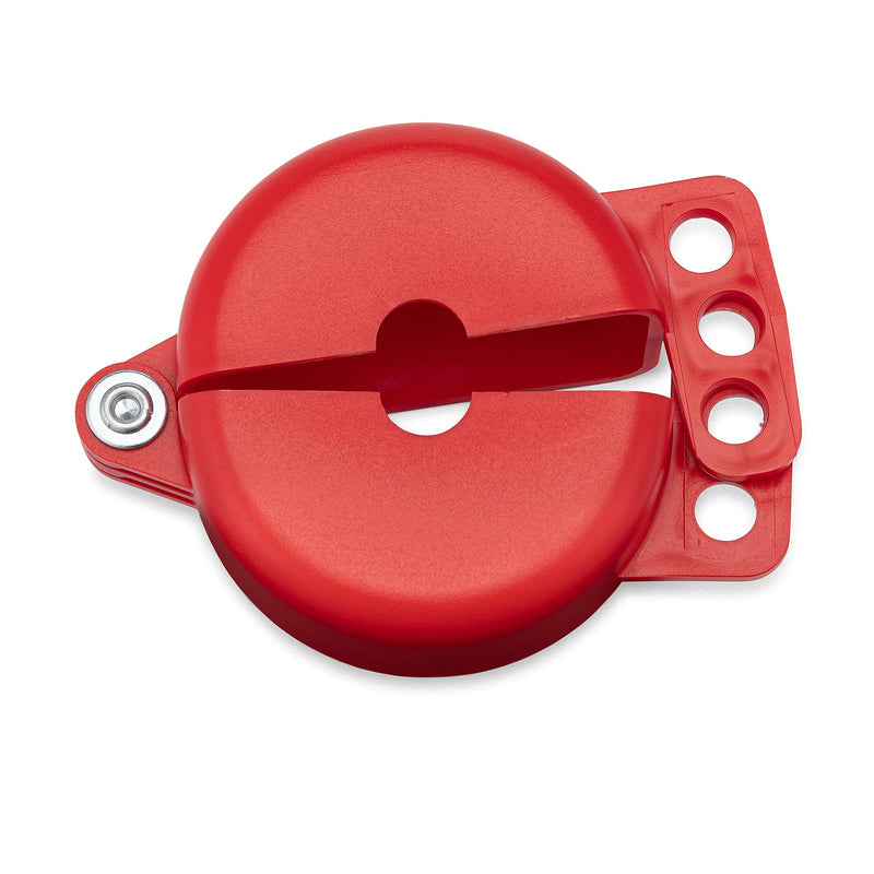 Zing Green Products 7103 RecycLockout Gate Valve Lockout, USA Made Recycled Plastic, Covers 1 to 2.25 Inch Valves 1 inches - 2.25 inches Valve Handle Diameters