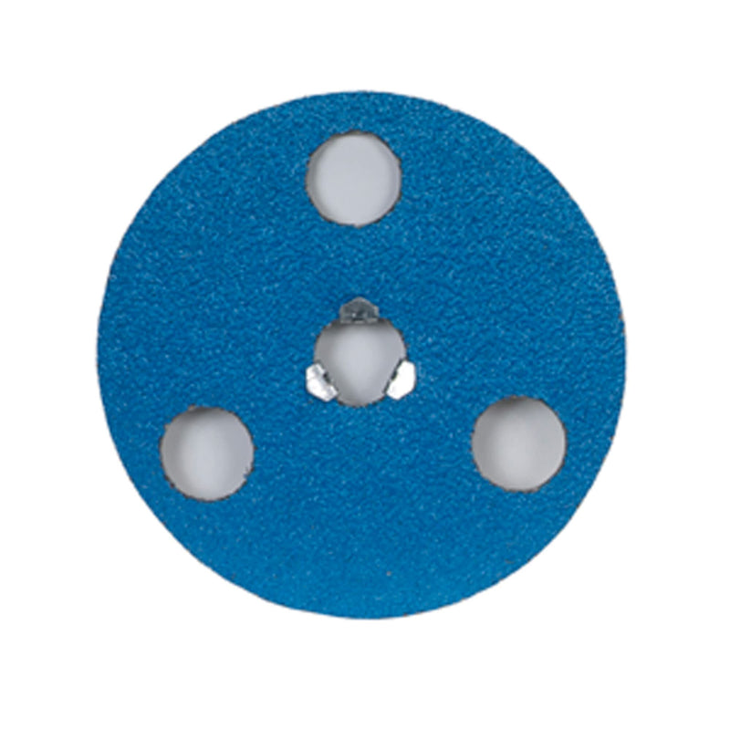 Norton BlueFire F826P AVOS Edger Speed-Lok Abrasive Disc, Fiber Backing, Zirconia Alumina, 5" Diameter, Grit 36 (Box of 5)