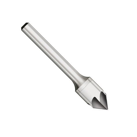 Kodiak Cutting Tools KCT119502 USA Made Solid Carbide Countersink, 6 Flute, 60 Degree, 1/4" Diameter