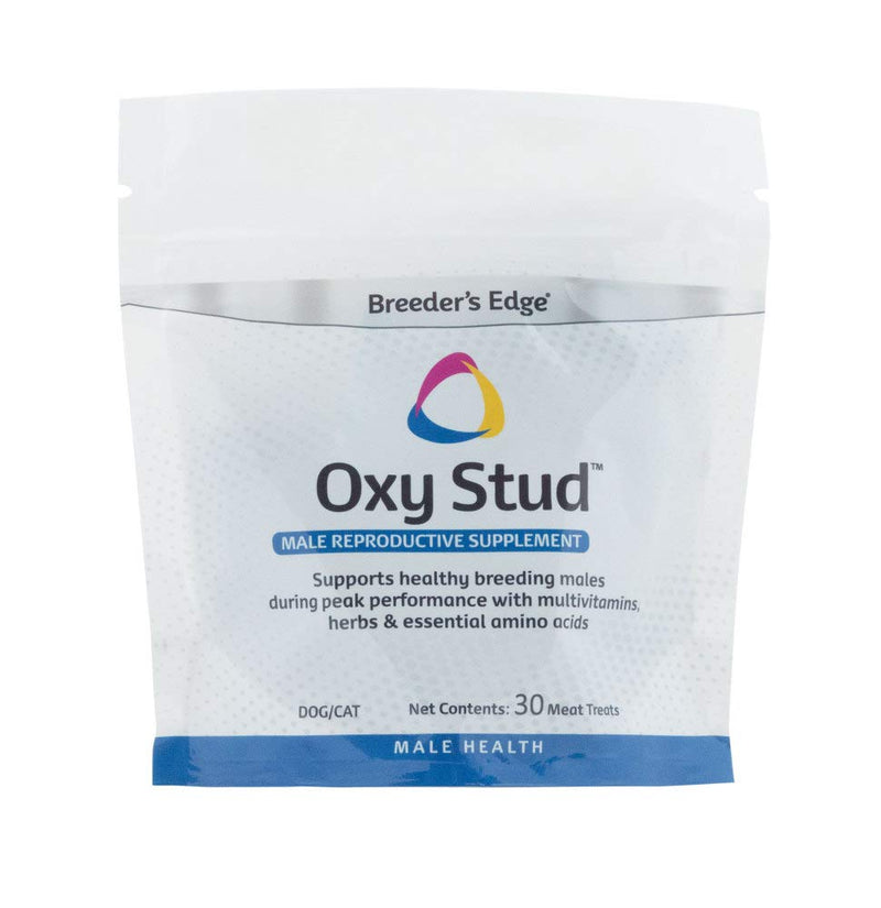Breeder's Edge Oxy Stud- Male Performance Supplement- 30ct Meat Treats - PawsPlanet Australia