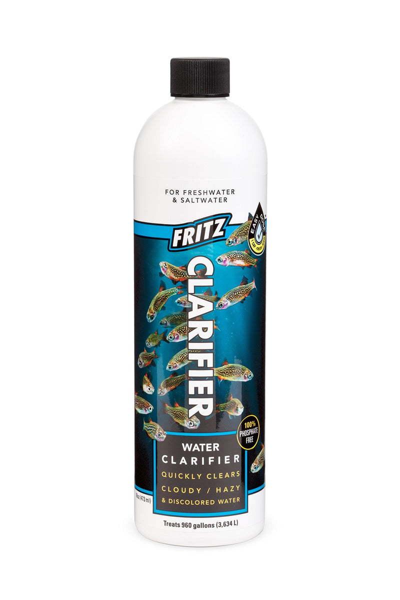 Fritz Aquatics 80177 Fritz Water Clarifier for Fresh and Salt Water Aquariums, 16-Ounce 16 oz