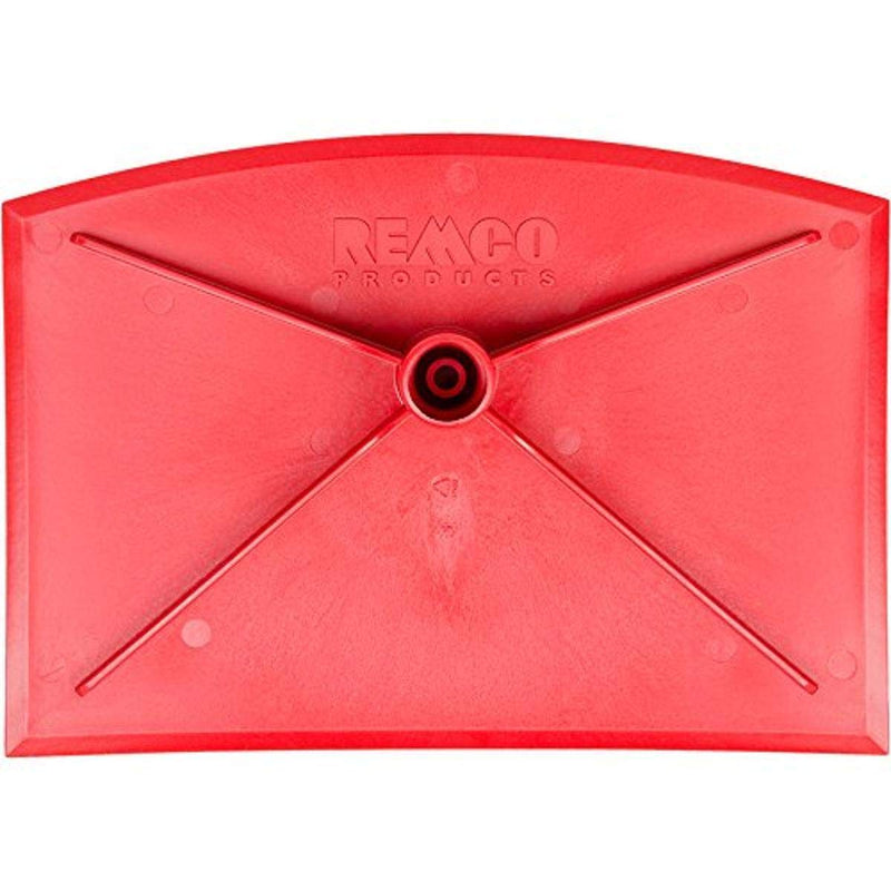 Remco Food Hoe,Red,8x11 In,Nylon 29004-1 Each