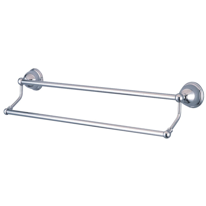 Kingston Brass BA396318C Restoration 18-Inch Double -Towel Bar, Polished Chrome