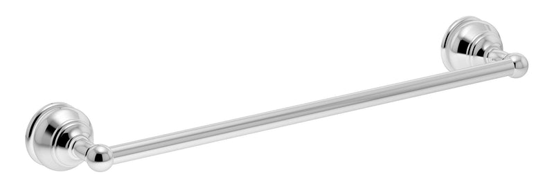 Symmons 473TB-18 Allura 18 in. Wall-Mounted Towel Bar in Polished Chrome 18-Inch