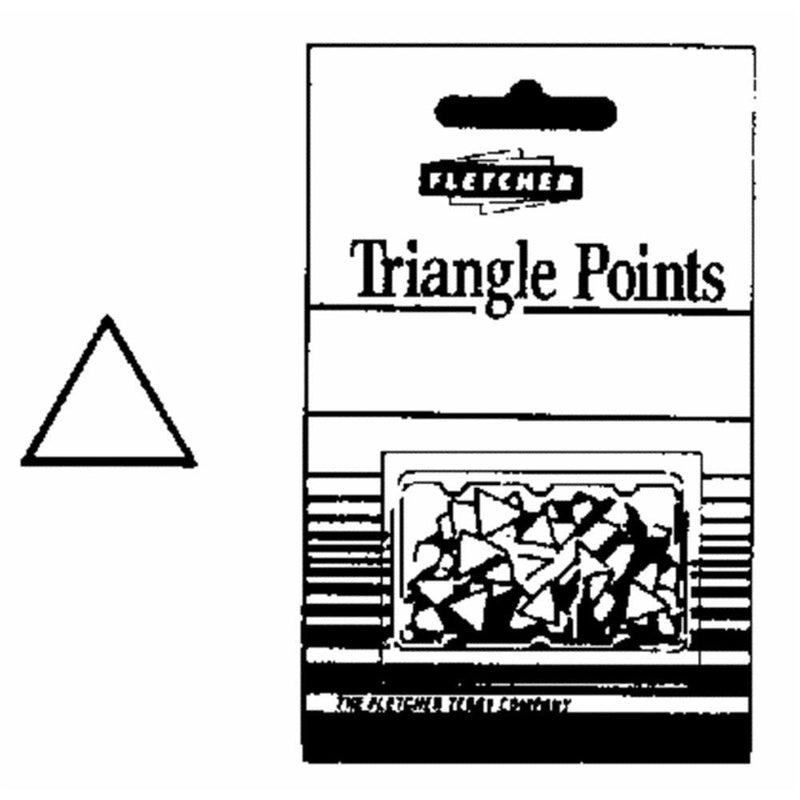 FLETCHER-TERRY COMPANY 08-511#2 Trian Glazier Points