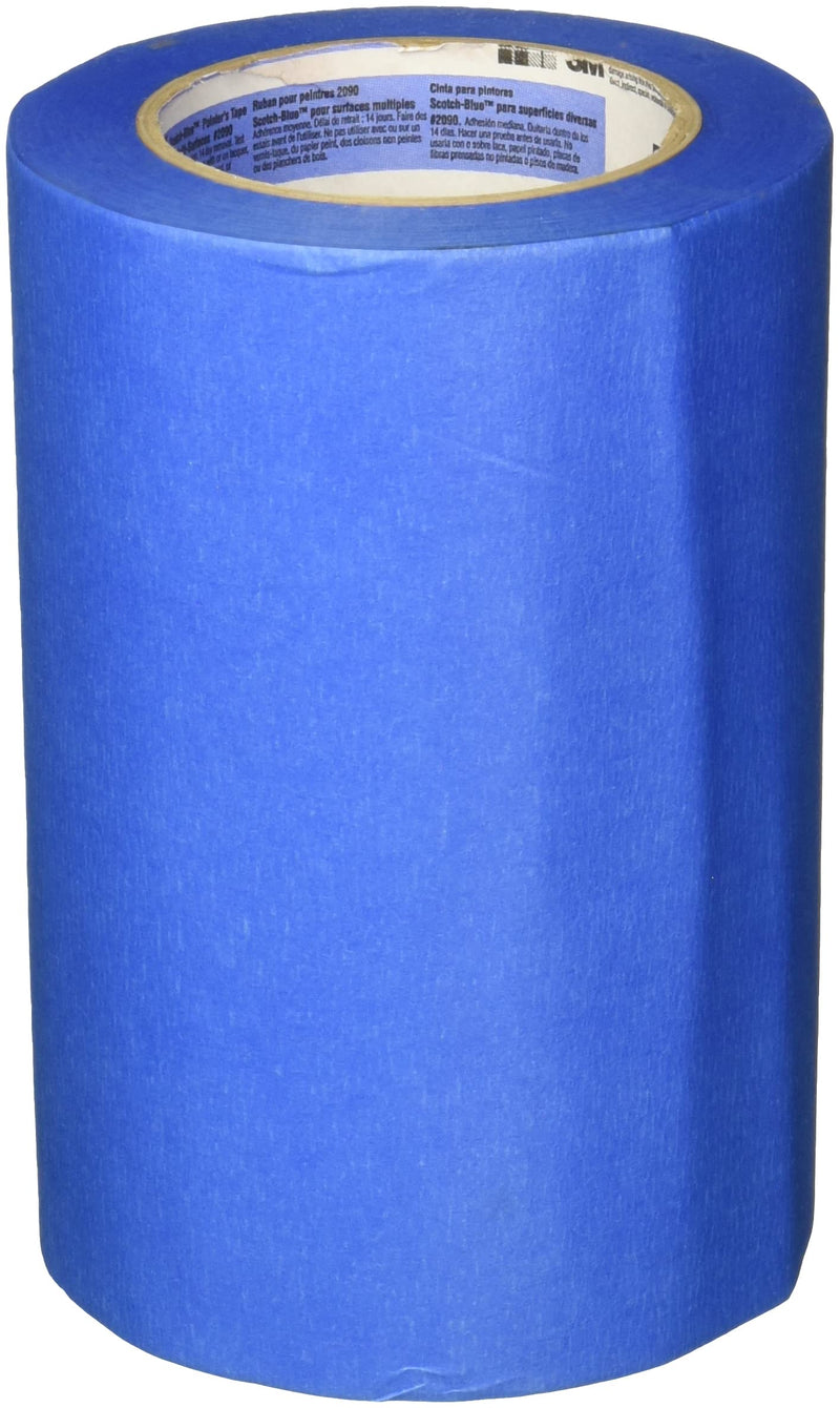 3M 2090 Scotch-Blue Painters Tape, 6" width x 60yd length (1 roll)