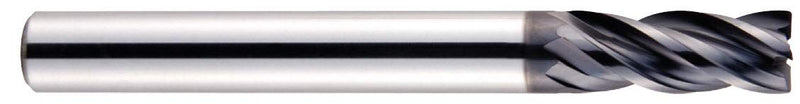 YG-1 EMB38028 Carbide V7 Mill INOX Corner Radius End Mill, 4 Flute, Regular Length, 2-3/4" Length, 7/16"
