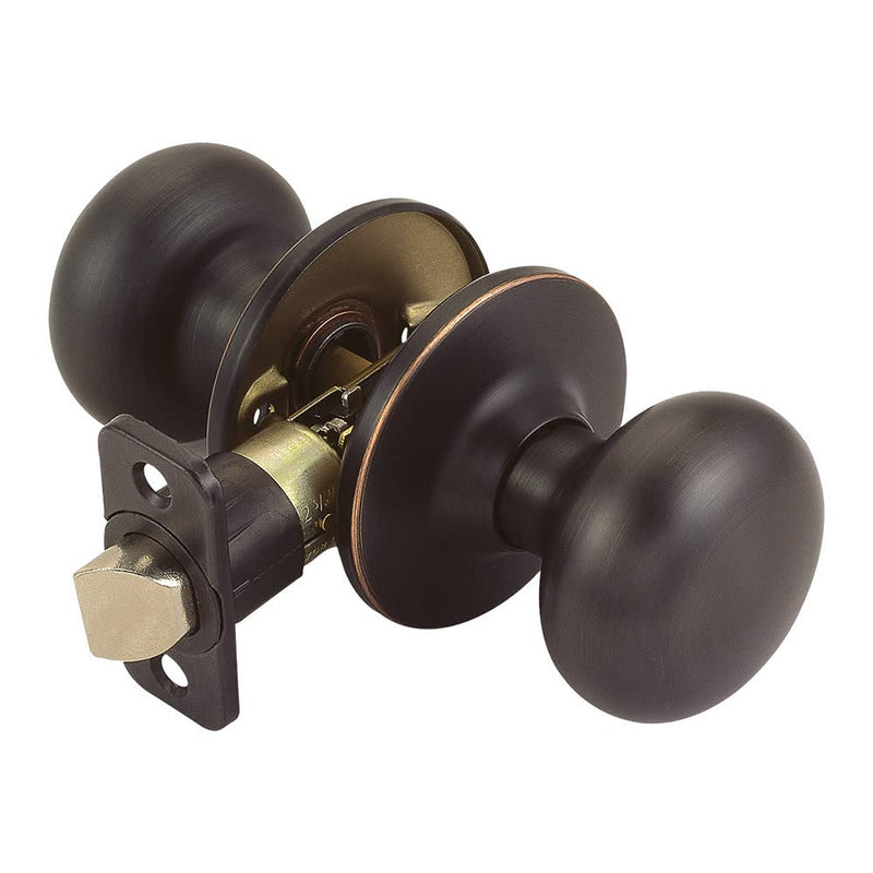 Design House 753020 Cambridge 6-Way Universal Passage Hall and Closet Door Knob Oil Rubbed Bronze