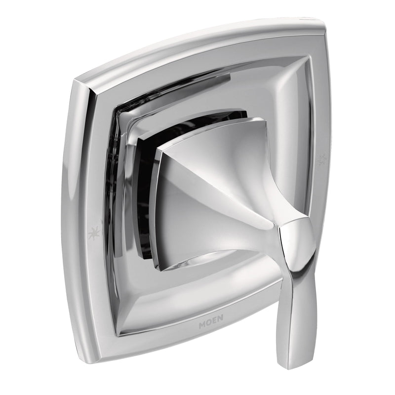 Moen Voss Chrome 1-Handle Moentrol Pressure Balancing Valve Trim Kit with Volume Control, Valve Required T3691 (Pack of 1)