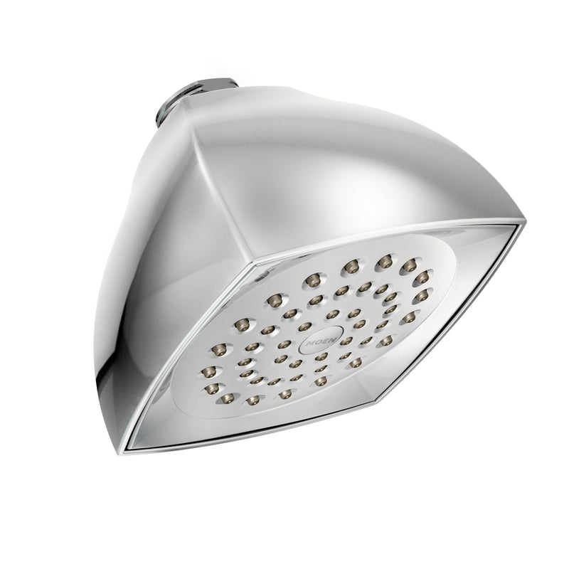 Moen Voss Chrome One-Function 4-1/16" Diameter Showerhead, 2.5 GPM, 6325 Basic