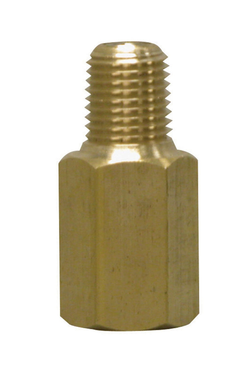Winters SSN Series Water Brass Snubber, 10000 psi, 1/4" NPT Male x 1/4" NPT Female