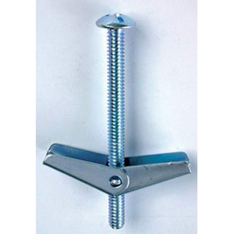 L.H. Dottie TBC362 Toggle Bolt, Mushroom Head, 3/16-Inch Diameter by 2-Inch Length, Zinc Plated, 50-Pack
