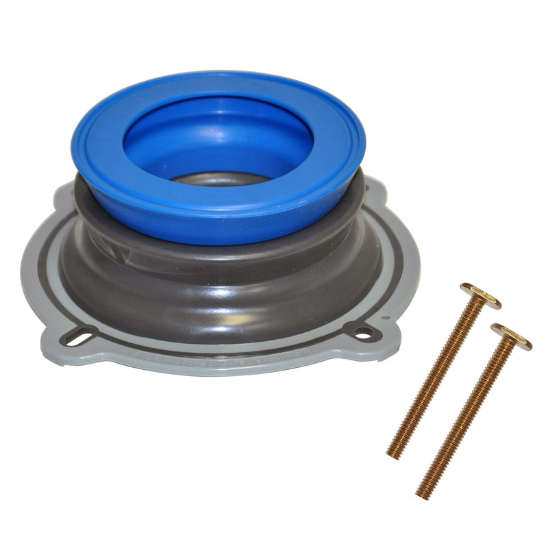 Danco Perfect Seal Toilet Wax Ring with Bolts (10826X) 1 Count (Pack of 1)