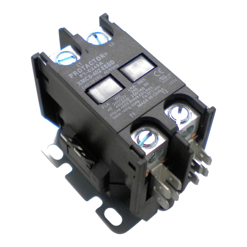 Contactor 2 Pole 40 Amp Protactor Heavy Duty Enclosed Replacement For Carrier Byant Payne P282-0421
