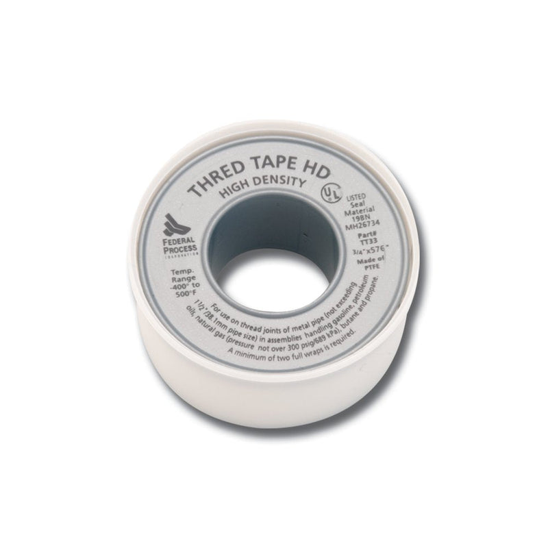 Gasoila PTFE Thread Seal Tape – Professional-Grade, 1/4 Inch x 260 Inch, High-Density Thread Tape for Plumbing, HVAC, Gas Lines, Water Pipes, and Air Compressors – Leak-Proof Seal, Non-Toxic 1/4 Inch x 260 Inch Roll- 1 Pack - NewNest Australia