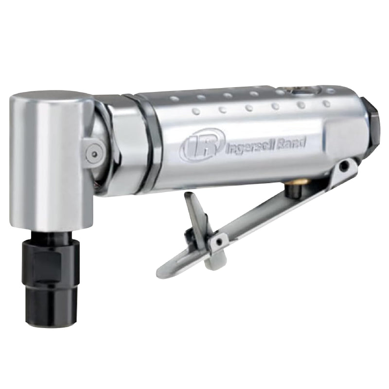 Ingersoll Rand 301B Air Die Grinder – 1/4", Right Angle, 21,000 RPM, Ball Bearing Construction, Safety Lock, Aluminum Housing, Lightweight Power Tool, Black Metal Housing 301B - Air Angle Die Grinder
